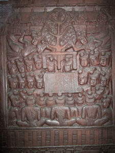 Indian_Museum_Sculpture_-_Bodhi_Tree_and_Vajrasana_
